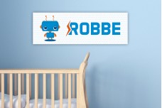 Schattig Blauw Robotje Schattig Blauw Robotje